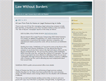 Tablet Screenshot of lawwithoutborders.typepad.com
