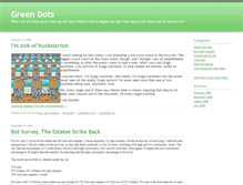 Tablet Screenshot of greendots.typepad.com