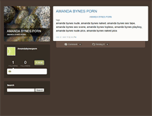 Tablet Screenshot of amandabynesporn.typepad.com