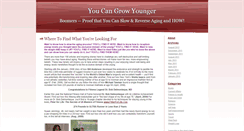 Desktop Screenshot of growyounger.typepad.com