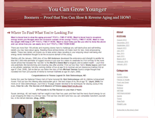 Tablet Screenshot of growyounger.typepad.com