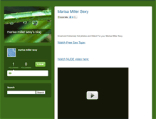 Tablet Screenshot of marisamillersexyrestricted.typepad.com