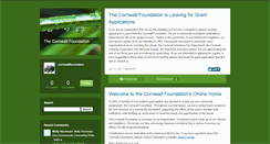 Desktop Screenshot of cornwallfoundation.typepad.com