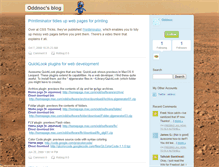 Tablet Screenshot of oddnoc.typepad.com