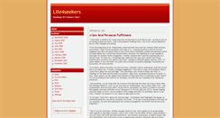 Desktop Screenshot of life4seekers.typepad.com