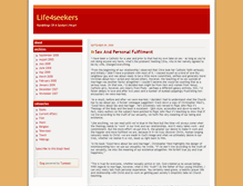 Tablet Screenshot of life4seekers.typepad.com