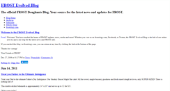 Desktop Screenshot of frostology.typepad.com
