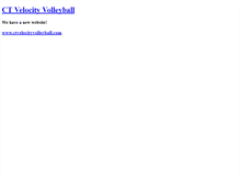 Tablet Screenshot of ctvelocityvolleyball.typepad.com