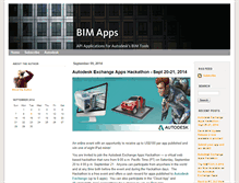 Tablet Screenshot of bimapps.typepad.com