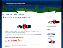 Tablet Screenshot of fitnessforbettergolf.typepad.com