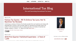 Desktop Screenshot of intltax.typepad.com