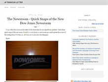 Tablet Screenshot of afternoonletter.typepad.com