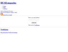 Tablet Screenshot of hushmag.typepad.com
