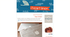 Desktop Screenshot of iheartlinen.typepad.com