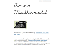 Tablet Screenshot of annamcdonald.typepad.com