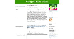 Desktop Screenshot of d66noordbrabant.typepad.com