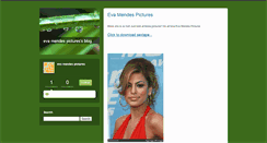 Desktop Screenshot of evamendespicturesconsequence.typepad.com