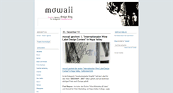 Desktop Screenshot of mowaii.typepad.com
