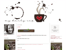 Tablet Screenshot of mydailycup.typepad.com