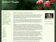 Tablet Screenshot of afathersthoughts.typepad.com