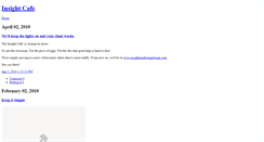 Desktop Screenshot of insightcafe.typepad.com