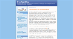 Desktop Screenshot of broadpeak.typepad.com