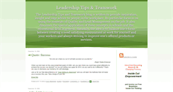 Desktop Screenshot of coachingforexcellence.typepad.com