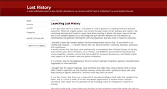 Desktop Screenshot of losthistory.typepad.com