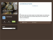 Tablet Screenshot of leamichelenude.typepad.com
