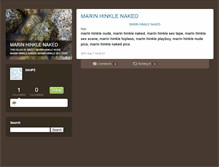 Tablet Screenshot of marinhinklenaked.typepad.com