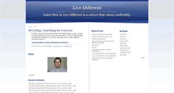 Desktop Screenshot of livedifferent.typepad.com