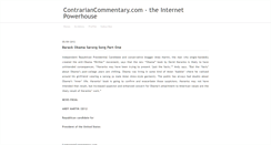 Desktop Screenshot of contrariancommentary.typepad.com