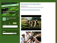 Tablet Screenshot of dirtysanchezthemoviemovierealism.typepad.com