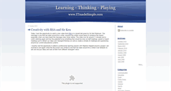 Desktop Screenshot of itmadesimple.typepad.com