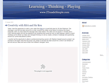 Tablet Screenshot of itmadesimple.typepad.com