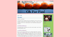 Desktop Screenshot of ohforfun.typepad.com