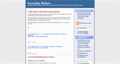 Desktop Screenshot of everydayriches.typepad.com