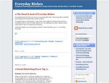 Tablet Screenshot of everydayriches.typepad.com