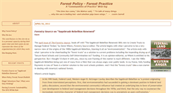 Desktop Screenshot of forestpolicy.typepad.com