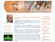 Tablet Screenshot of les5sensselonchristian.typepad.com