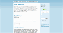 Desktop Screenshot of calgaryfoodndrinkspecials.typepad.com