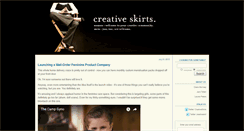 Desktop Screenshot of creativeskirts.typepad.com