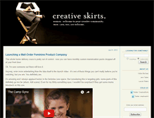 Tablet Screenshot of creativeskirts.typepad.com