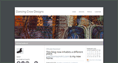 Desktop Screenshot of dancingcrow.typepad.com