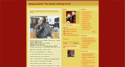 Desktop Screenshot of harlemknittingcircle.typepad.com