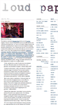 Mobile Screenshot of loudpaper.typepad.com
