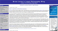 Desktop Screenshot of leiterlegalphilosophy.typepad.com
