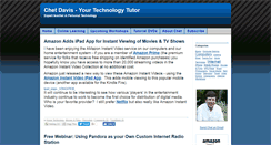 Desktop Screenshot of chetdavis.typepad.com