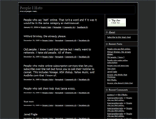 Tablet Screenshot of peopleihate.typepad.com