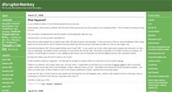 Desktop Screenshot of disruptormonkey.typepad.com